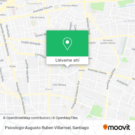 Mapa de Psicologo-Augusto Ruben Villarroel