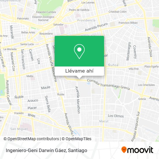 Mapa de Ingeniero-Geni Darwin Gáez