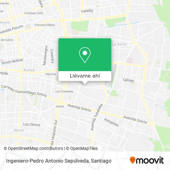 Mapa de Ingeniero-Pedro Antonio Sepúlveda