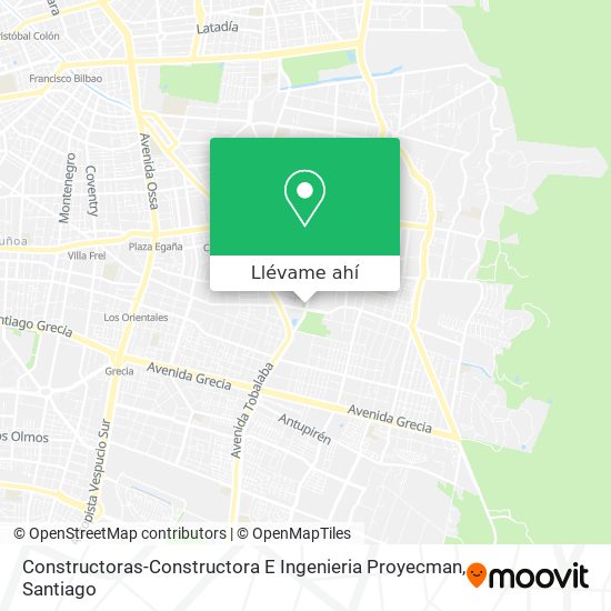 Mapa de Constructoras-Constructora E Ingenieria Proyecman