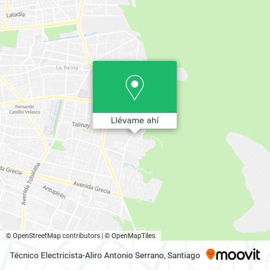 Mapa de Técnico Electricista-Aliro Antonio Serrano