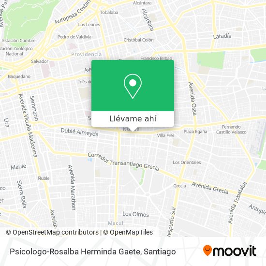 Mapa de Psicologo-Rosalba Herminda Gaete