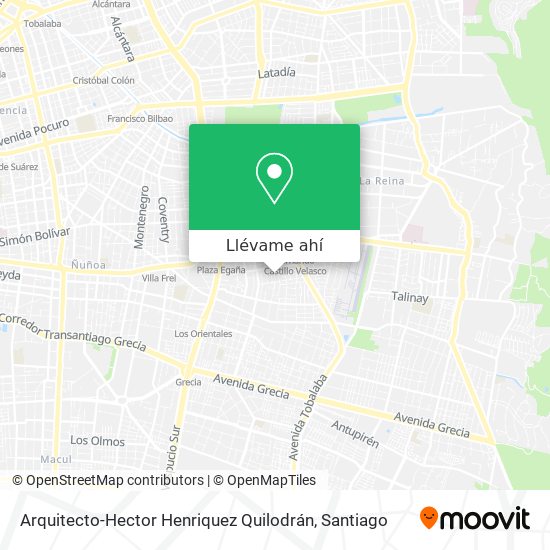 Mapa de Arquitecto-Hector Henriquez Quilodrán