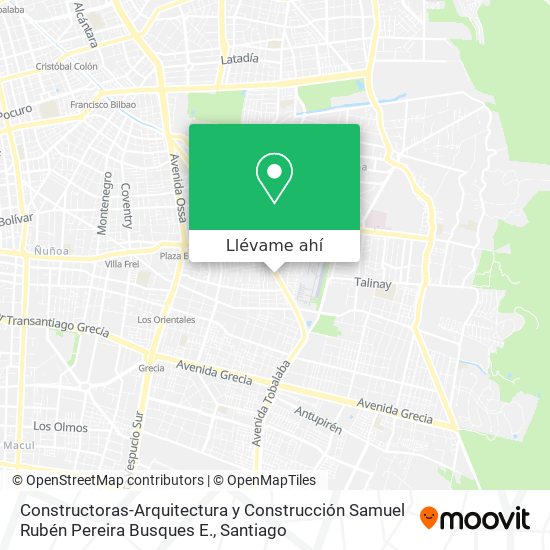 Mapa de Constructoras-Arquitectura y Construcción Samuel Rubén Pereira Busques E.