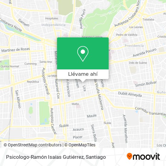Mapa de Psicologo-Ramón Isaías Gutiérrez