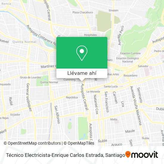 Mapa de Técnico Electricista-Enrique Carlos Estrada