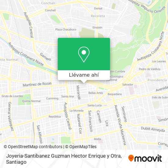 Mapa de Joyeria-Santibanez Guzman Hector Enrique y Otra