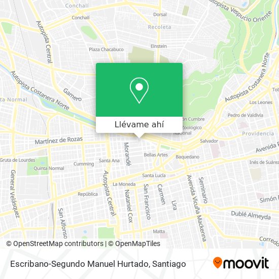 Mapa de Escribano-Segundo Manuel Hurtado