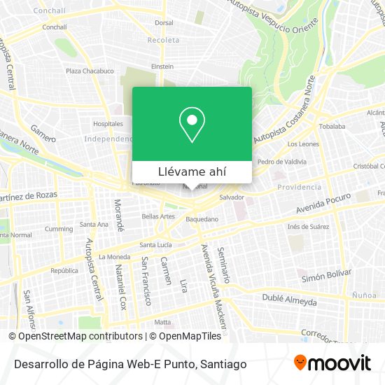 Mapa de Desarrollo de Página Web-E Punto