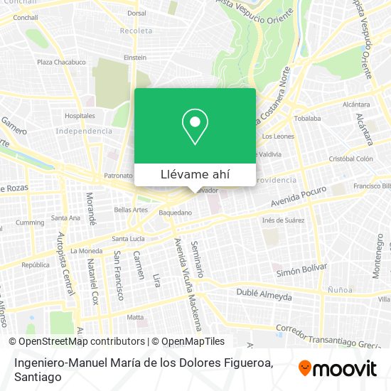 Mapa de Ingeniero-Manuel María de los Dolores Figueroa