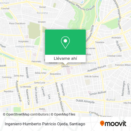 Mapa de Ingeniero-Humberto Patricio Ojeda