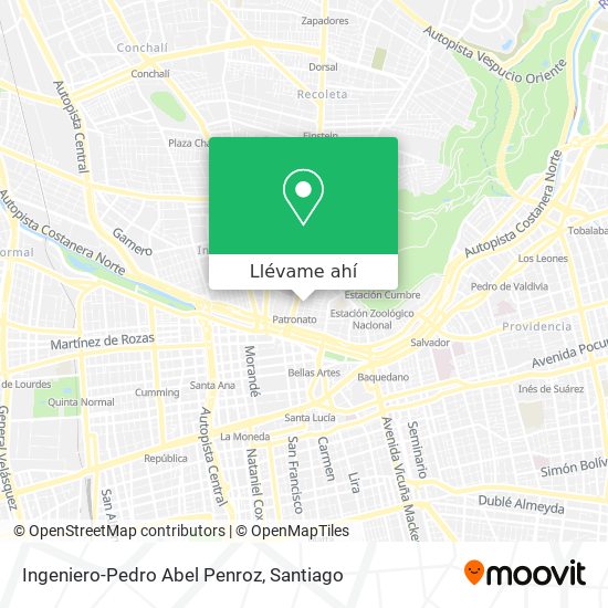Mapa de Ingeniero-Pedro Abel Penroz