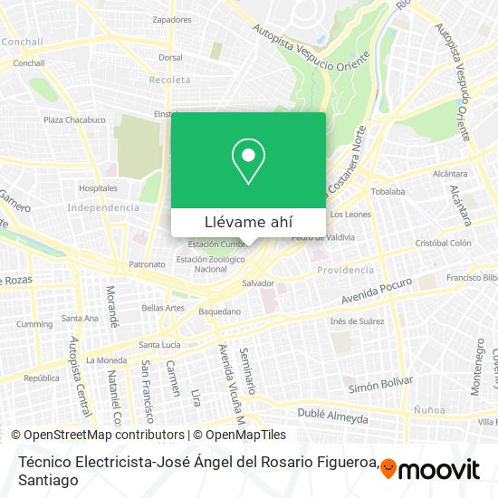 Mapa de Técnico Electricista-José Ángel del Rosario Figueroa