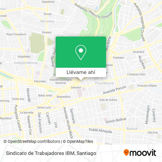 Mapa de Sindicato de Trabajadores IBM