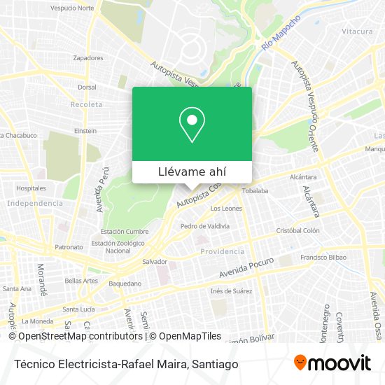 Mapa de Técnico Electricista-Rafael Maira