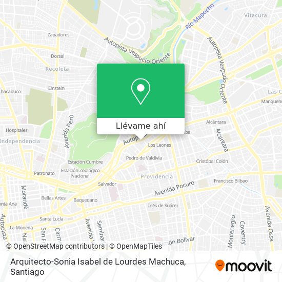 Mapa de Arquitecto-Sonia Isabel de Lourdes Machuca