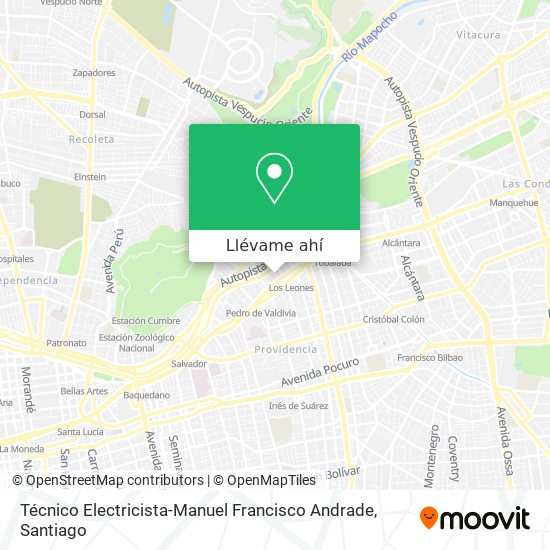 Mapa de Técnico Electricista-Manuel Francisco Andrade