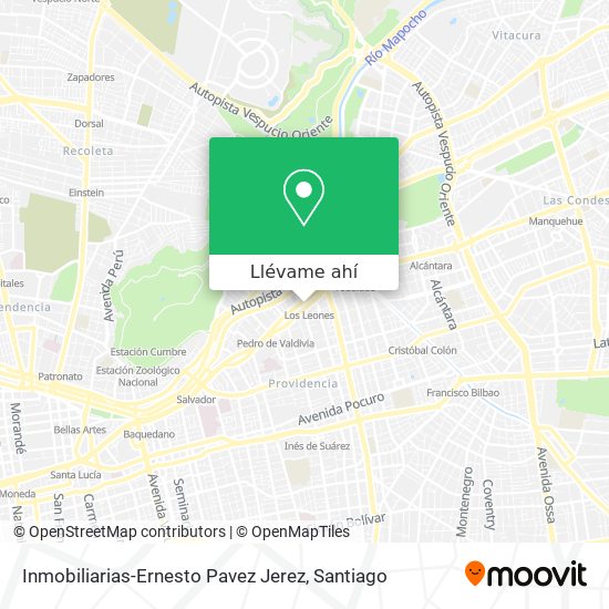 Mapa de Inmobiliarias-Ernesto Pavez Jerez