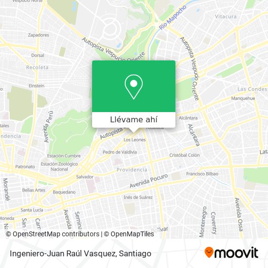 Mapa de Ingeniero-Juan Raúl Vasquez