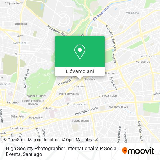 Mapa de High Society Photographer International VIP Social Events