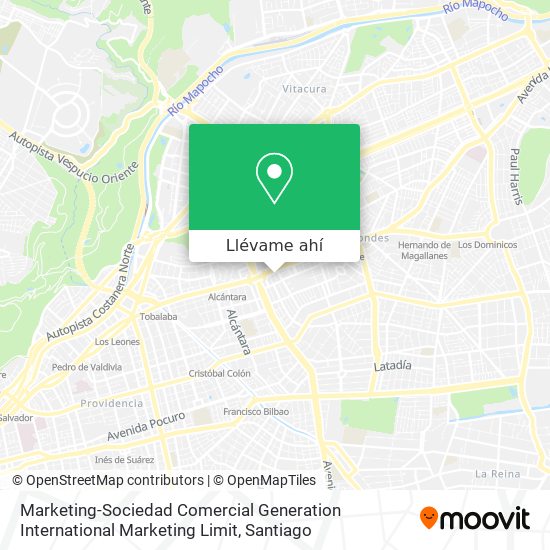 Mapa de Marketing-Sociedad Comercial Generation International Marketing Limit