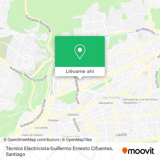 Mapa de Técnico Electricista-Guillermo Ernesto Cifuentes
