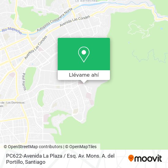 Mapa de PC622-Avenida La Plaza / Esq. Av. Mons. A. del Portillo
