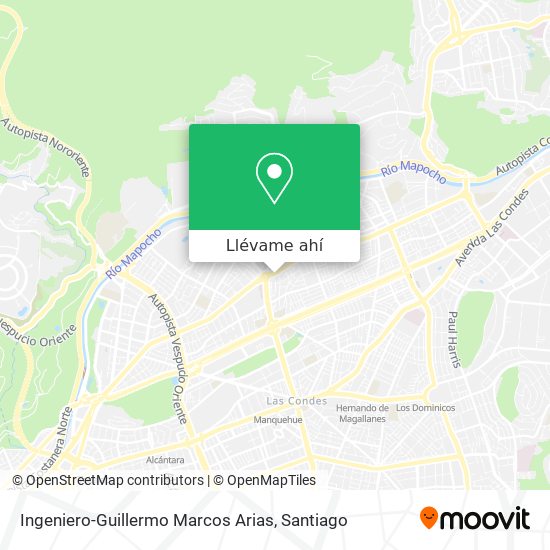 Mapa de Ingeniero-Guillermo Marcos Arias