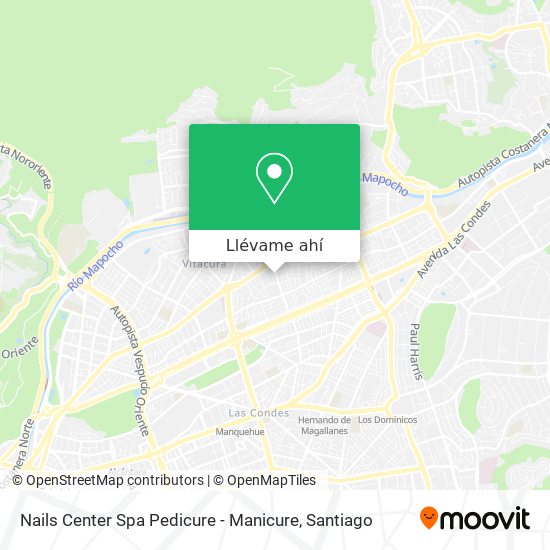 Mapa de Nails Center Spa Pedicure - Manicure