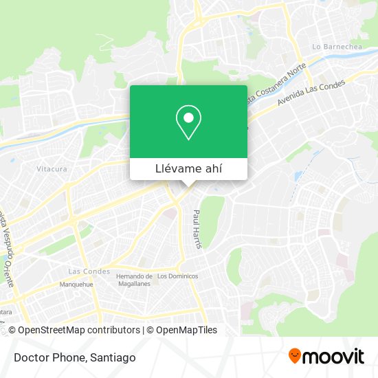 Mapa de Doctor Phone