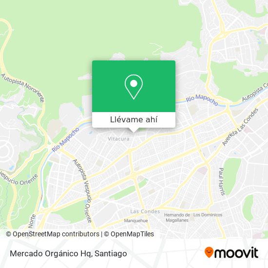 Mapa de Mercado Orgánico Hq