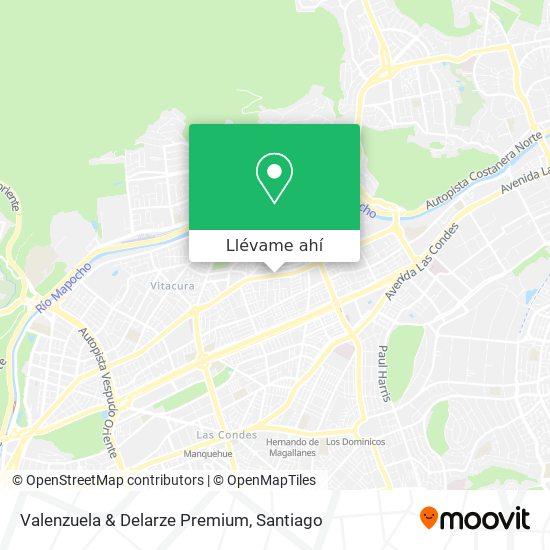 Mapa de Valenzuela & Delarze Premium
