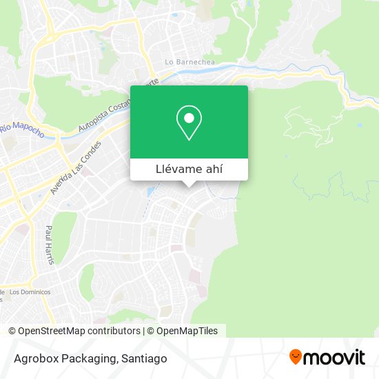 Mapa de Agrobox Packaging