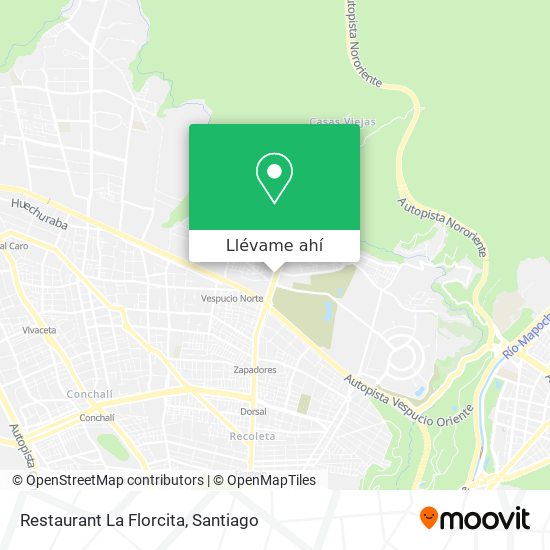 Mapa de Restaurant La Florcita