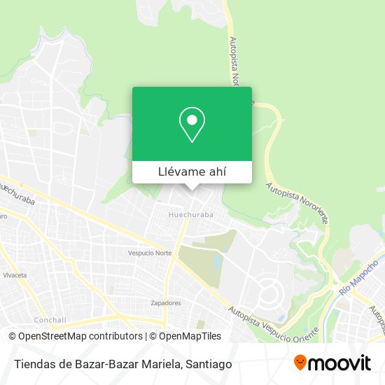 Mapa de Tiendas de Bazar-Bazar Mariela