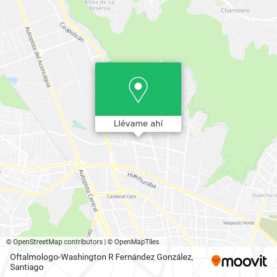 Mapa de Oftalmologo-Washington R Fernández González