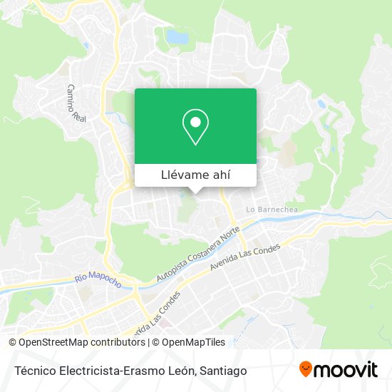 Mapa de Técnico Electricista-Erasmo León