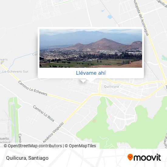 Mapa de Quilicura