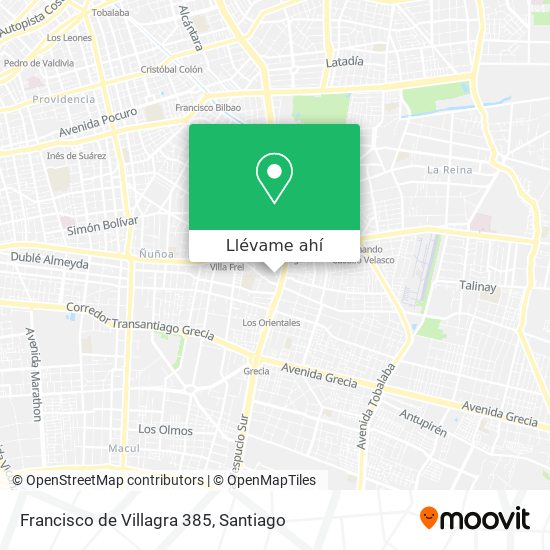 Mapa de Francisco de Villagra 385