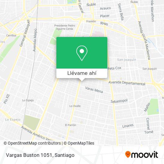 Mapa de Vargas Buston 1051