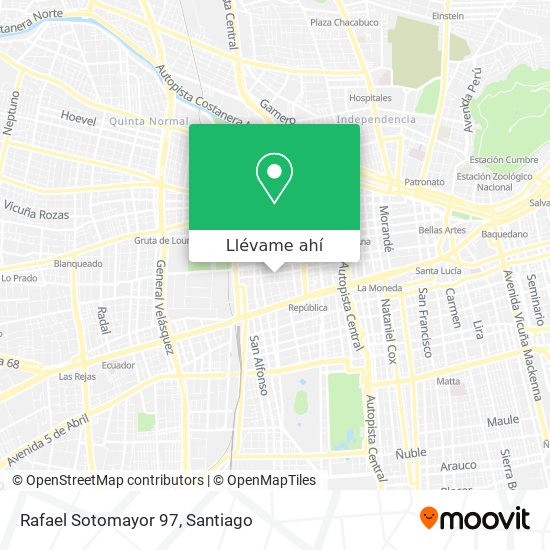 Mapa de Rafael Sotomayor 97