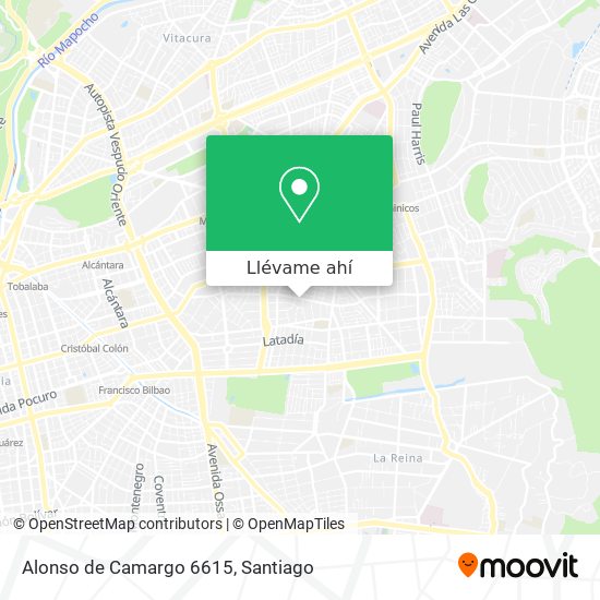 Mapa de Alonso de Camargo 6615