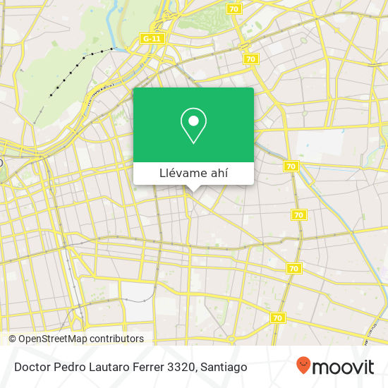 Mapa de Doctor Pedro Lautaro Ferrer 3320