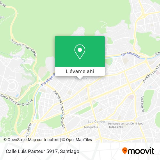Mapa de Calle Luis Pasteur 5917