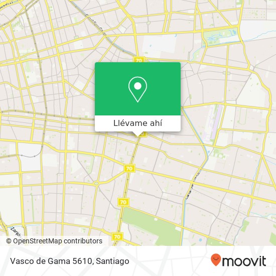 Mapa de Vasco de Gama 5610