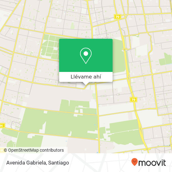 Mapa de Avenida Gabriela