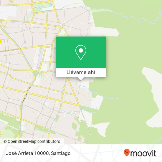 Mapa de José Arrieta 10000