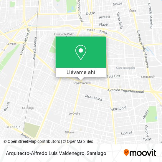 Mapa de Arquitecto-Alfredo Luis Valdenegro