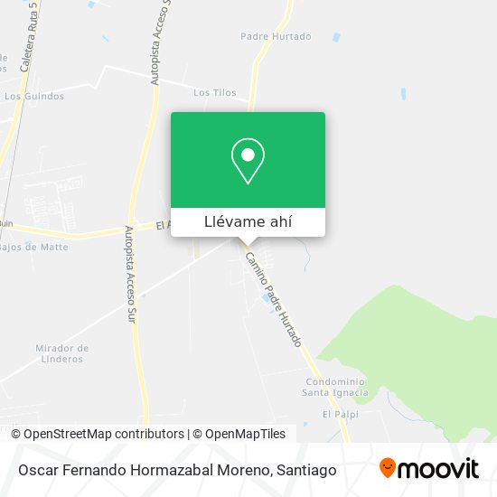 Mapa de Oscar Fernando Hormazabal Moreno