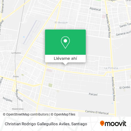 Mapa de Christian Rodrigo Galleguillos Aviles